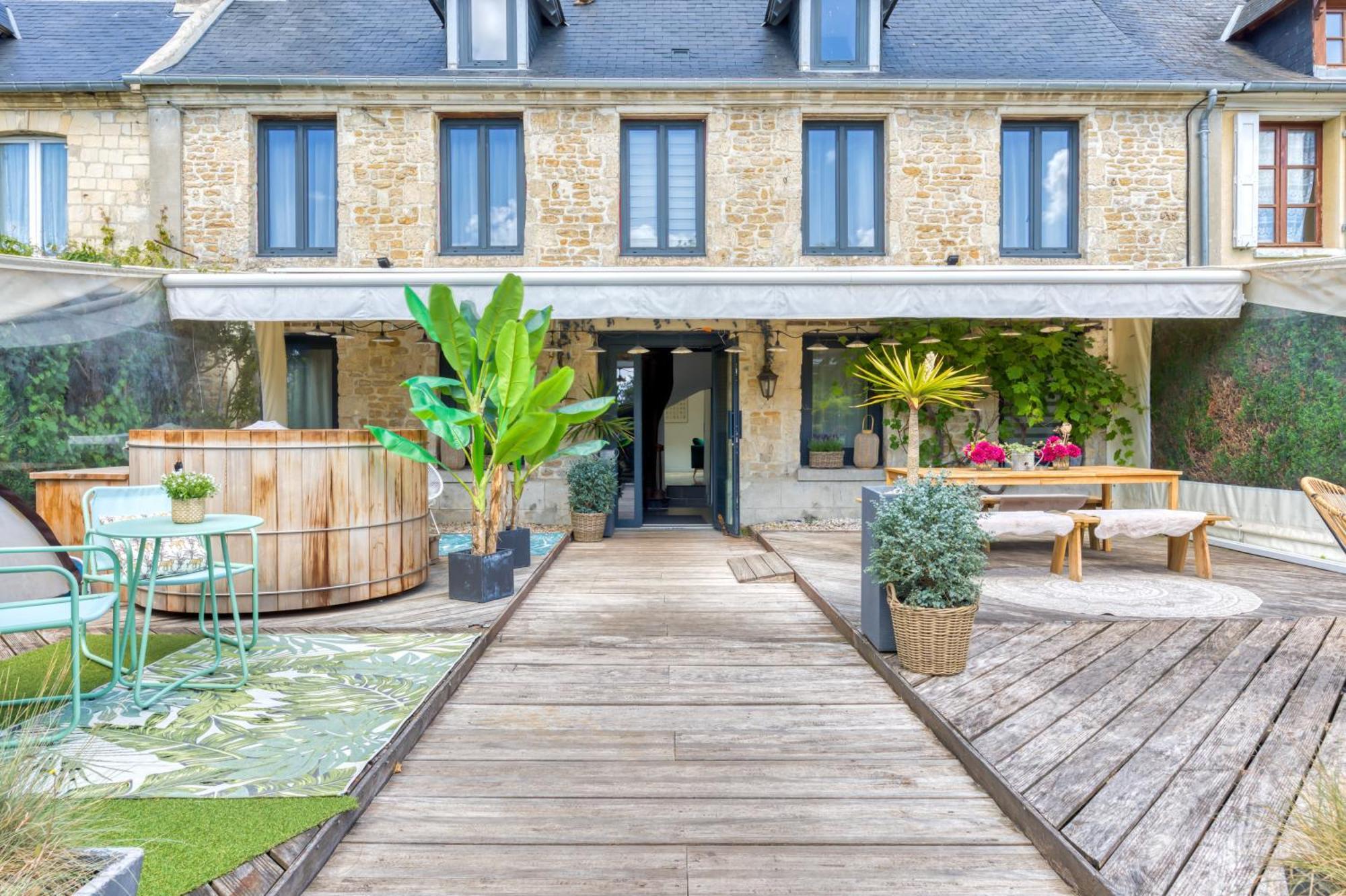 La Dame De Coeur La Maison A L'Oree De Deauville Тук Экстерьер фото